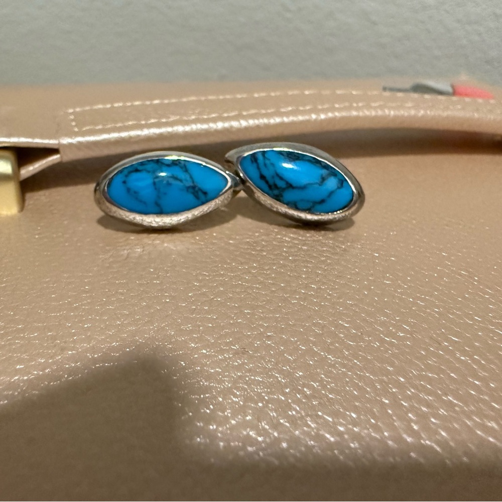 Turquoise Stone Earrings